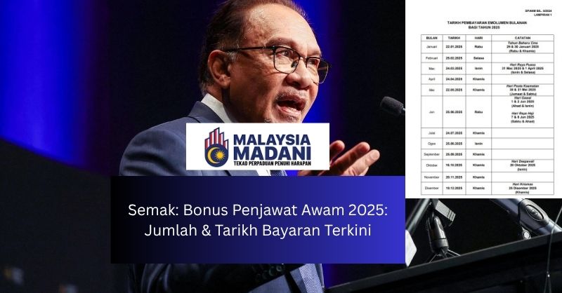 Bantuan Penjawat Awam RM500 & RM250 Untuk Semua Rakyat Malaysia